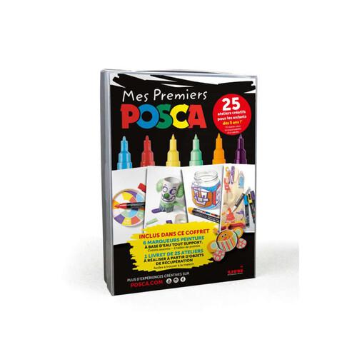 Coffret 6 Posca Petits Bricola