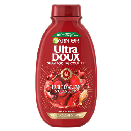 Garnier Ultra Doux Shampooing Couleur Argan et Cranberry 300ml