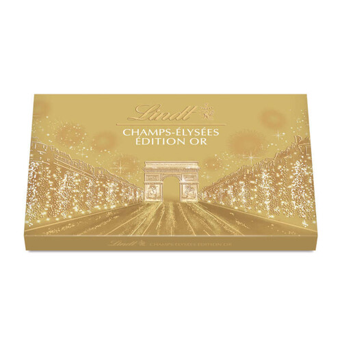 Lindt Champs Elysées Assortiment De Chocolat Edition Or 181g