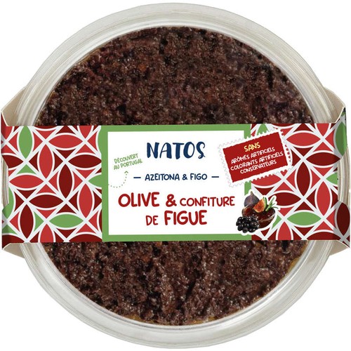 Natos olive & confiture de figue 150g