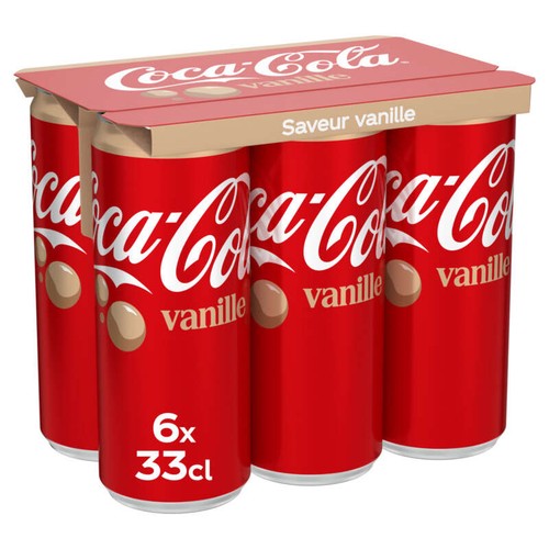 Coca Cola Vanille 6x33cl