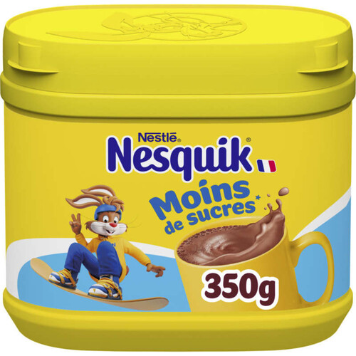 Nesquik Chocolat en Poudre Moins de Sucres 350g