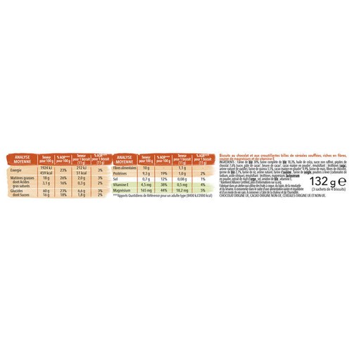 Gerblé Biscuit complet au germe de blé  210g