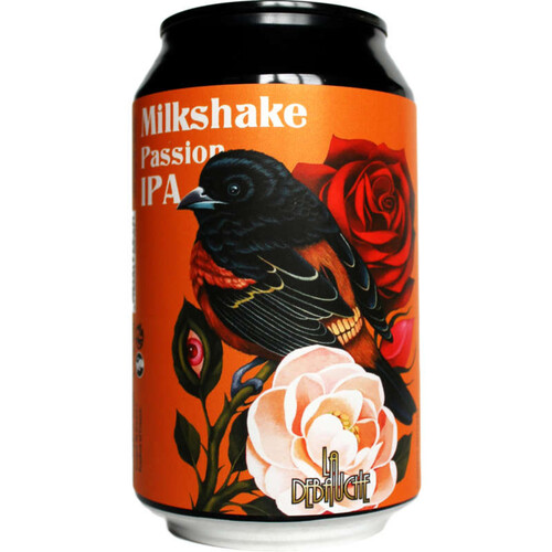 La debauche Bière milkshake passion ipa 5,7% vol 33cl