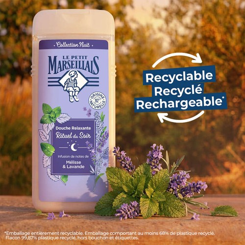 Le Petit Marseillais Gel Douche Mélisse Lavande 650ml