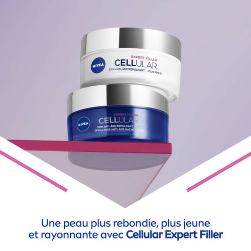Nivea Expert Filler Soin Nuit Anti-Âge Répulpant 50ml