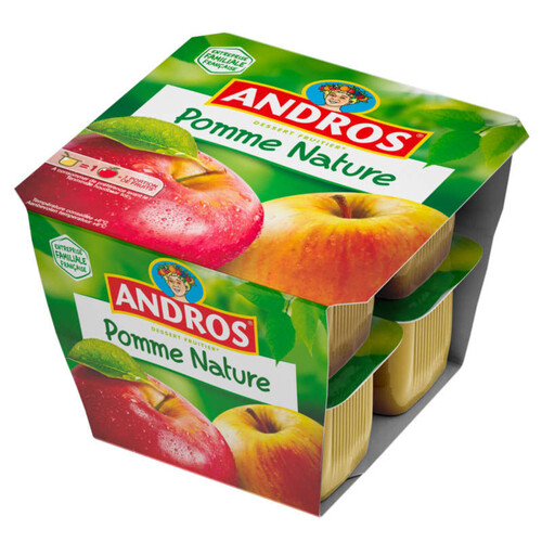Andros Compote Pomme Nature 8x100g