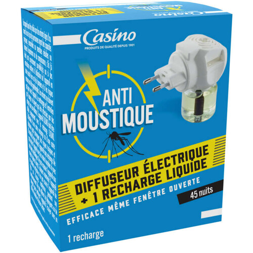 Diffuseur anti-moustiques 45 nuits - x1