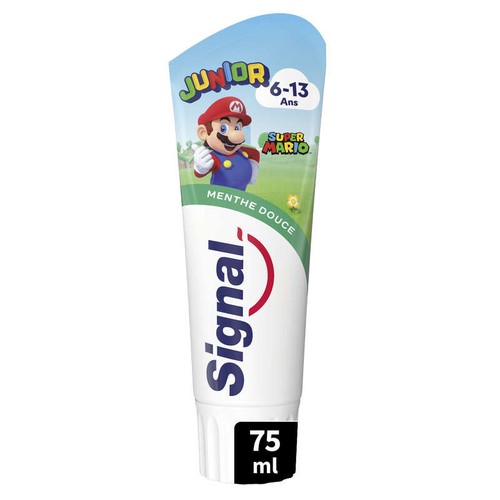Signal Dentifrice Enfant Menthe Mario 75ml