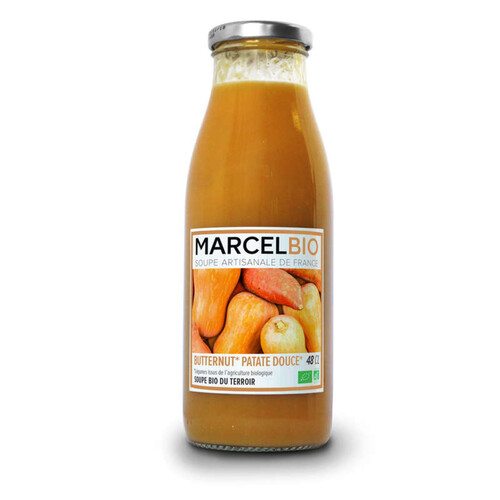 Marcel Bio Soupe de Butternut & Patate douce Bio 48 cl