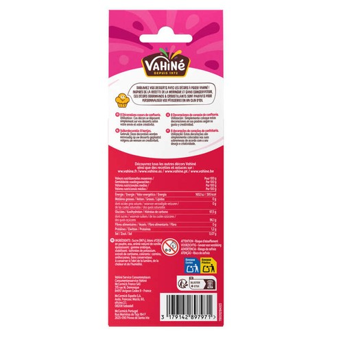 Vahiné Cœurs en Sucre 20g