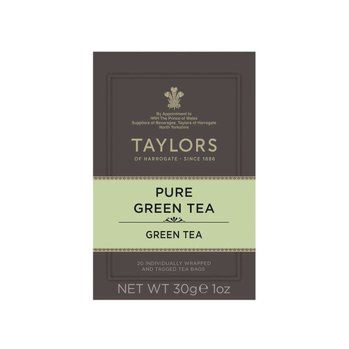Taylors of harrogate Sachets the vert sencha x20 30g