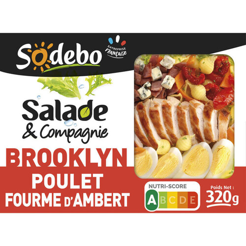 Sodebo Salade & compagnie Brooklyn 320g