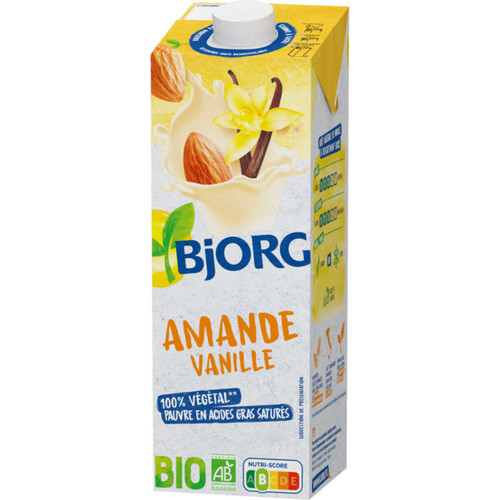 Bjorg Lait d'amande vanille bio 1L