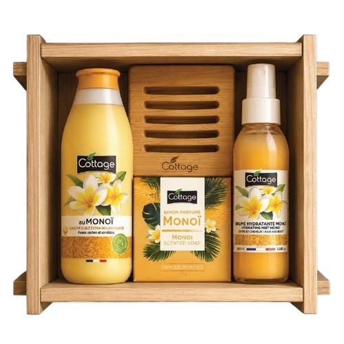 Cottage Coffret Huile de monoï