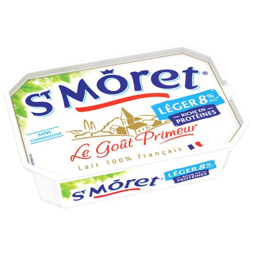 St Môret Le Goût Primeur Léger 8% de Mg Barquette 150g