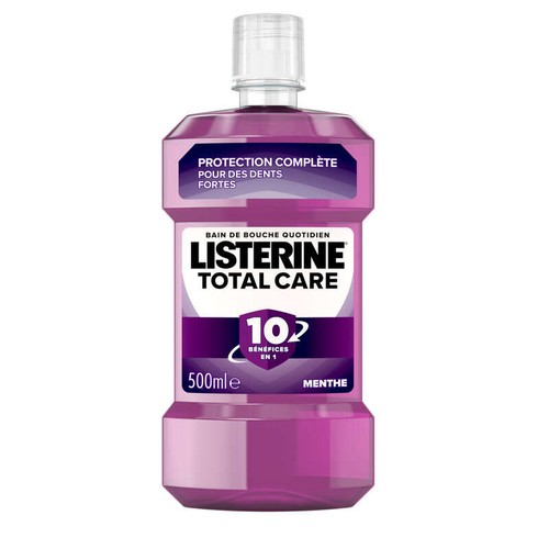 Listerine Bain de Bouche Quotidien Total Care 500ml