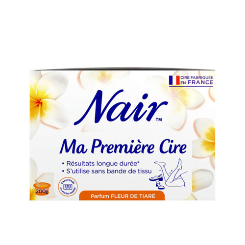 Nair ma premiere cire fleur de Tiaré 200g