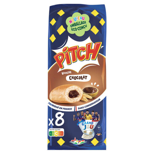 Pitch - Pitch brioche chocolat - x8 300g
