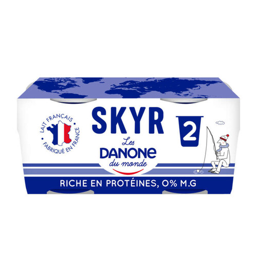 Danone Skyr Nature 0% M.G. 2x140g