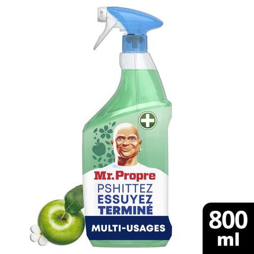 Mr. Propre Spray Désinfectant Nettoyant Multi-Usages Fleurs De Pommier 800ml