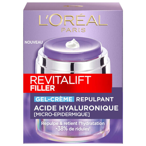 L'Oréal Paris Revitalift Filler Gel-Crème Repulpant Acide Hyaluronique 50ml