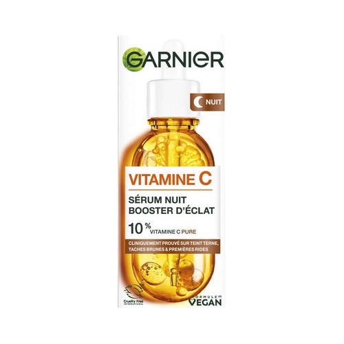 Garnier SkinActive vitamine c Sérum Nuit Booster d’Eclat 30ml