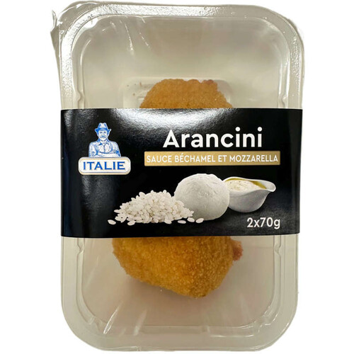 Arancini sauce béchamel et mozzarella 2x70g