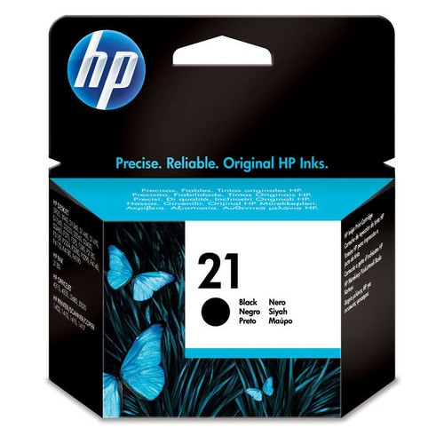 Hp Cartouche D'Encre Noire N°21