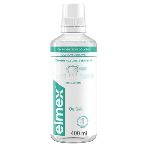Elmex Bain de bouche Sensi+SN Prot 400ml
