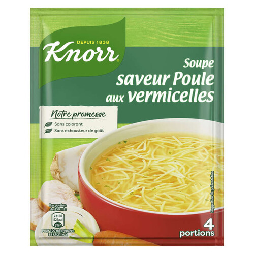 Knorr Soupe Poule Vermicelles 4 Portions 63g