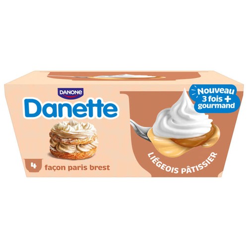 Danette Liégeois Paris Brest 4x90g
