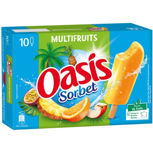 Oasis Sorbet Multifruits 400g