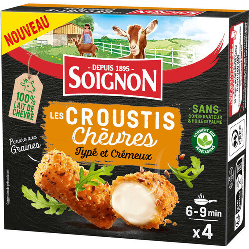 Soignon Les Croustis Chèvre 100g