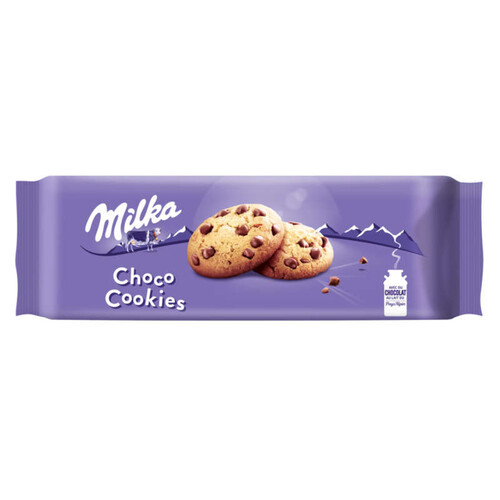 Milka Cookies aux pépites de Chocolat 168g