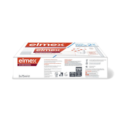 [Para] Elmex Dentifrice Anti-Caries Professional 2x75ml