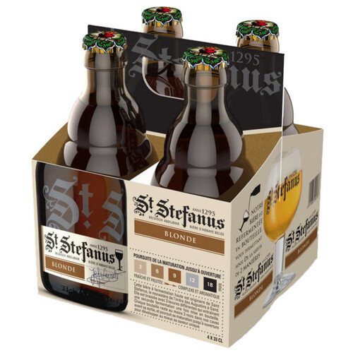 St Stefanus Bière blonde belge 7% 4x33cl