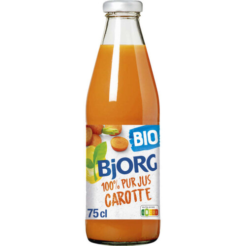 Bjorg Pur Jus De Carotte Bio 75Cl