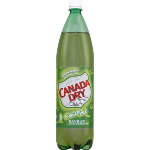 Canada dry boisson gazeuse ginger ale la bouteille de 1,5 L