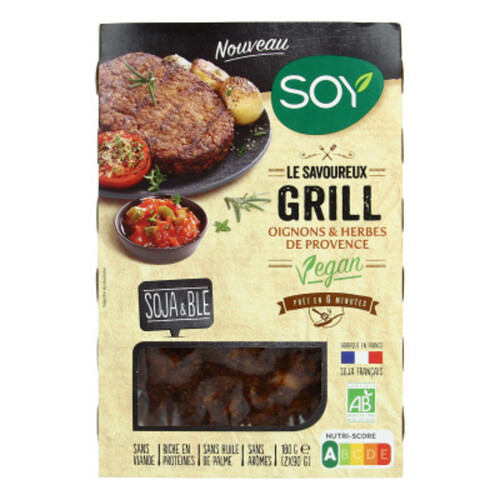 [Par Naturalia] Soy Le Savoureux Grill Vegan Oignons & Herbes de Provence 180g