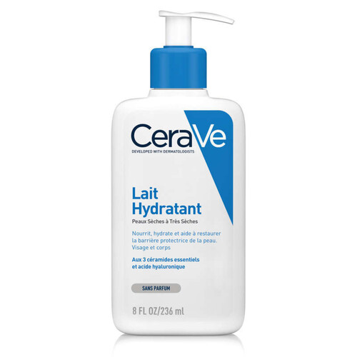 [Para] CeraVe Lait Hydratant visage et corps pour les peaux sèches à très sèches 236ml