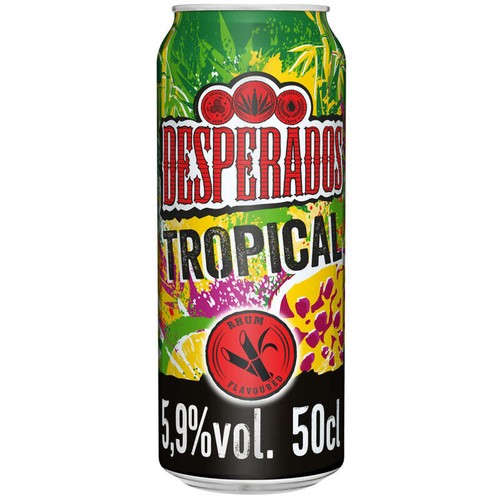 Desperados Tropical Bière Aromatisée Tropical Rhum 50cl