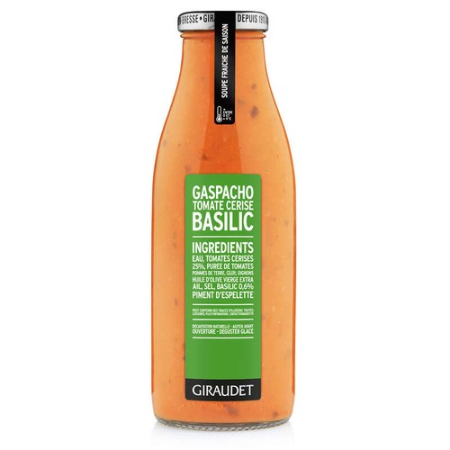 Giraudet Gaspacho Tomate Basilic 50cl