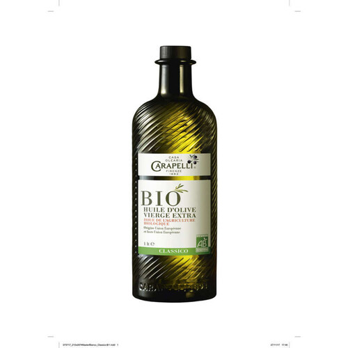 Carapelli Huile d’Olive vierge extra Bio 1L