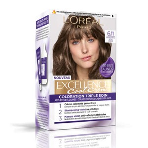 L’Oréal Excellence Cool Crème 6.11 Blond Foncé Ultra Cendré