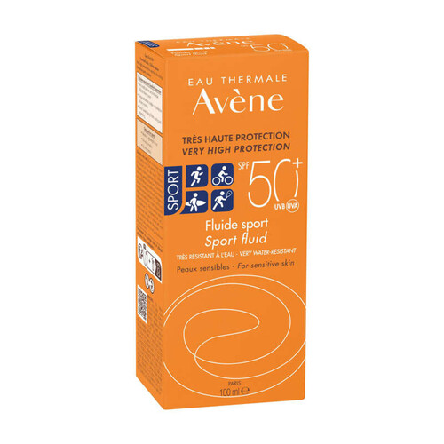 [Para] Avene Crème Solaire Fluide Sport Indice 50+ 100ml