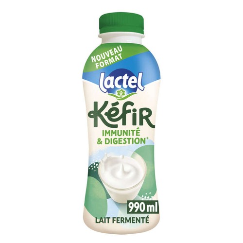 Lactel Kéfir Immunité & Digestion 1L