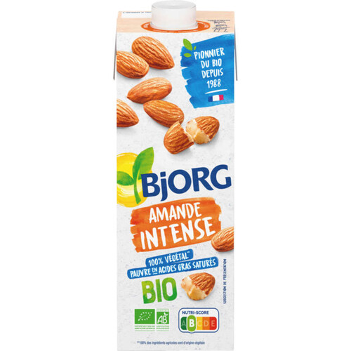 Bjorg Lait d'Amande Intense Bio 1L