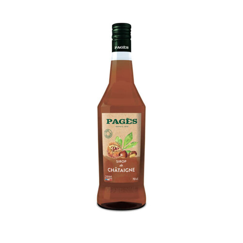 Pagès Sirop Saveur Châtaigne 70 cl