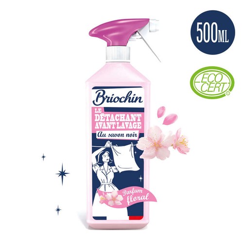 Briochin Spray détachant avant-lavage au savon noir Ecocert 700ml
